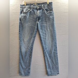 Lucky Brand Men's Relaxed Fit Blue Jeans 33x30 Pre-Owned Excellent